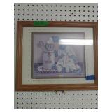 Framed Rabbit picture