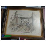 Pioneer Wheels of progress Framed Print Numbered