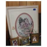 Framed Pictures Lot 22 × 18