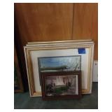 Framed Pictures Lot