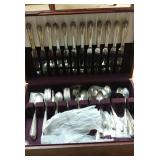 Flatware with Wood Case