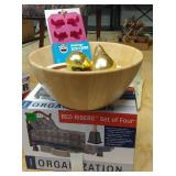 Bed Risers, Fruit Bowl, Ice Cube Tray & More