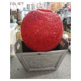 Lamp And Magazine Holder