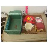 Vintage Toy Truck, Fisher Price, Tea Cup, Cookie