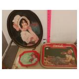 Vintage Metal Coca-cola Trays