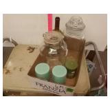 3 Candles, 2 Glass Jars