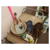 Candles, Iron Pie Pan, Candles, Bowl, Plate