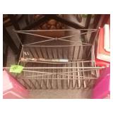 Metal Book Holder With Cookbook