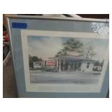 Conoco Station Painting