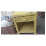 Yellow Side Table 20 × 23 × 16