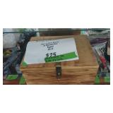 Pair Of Dove Decoys In Wooden Box