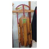 Wooden Sled 46 1/2" long