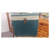 1950-1960 33 Record Case And Records