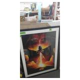 Star Wars Framed Picture Magazine And Movie 34 ×
