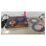 Records And Tin Bucket