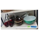 Kitchen Essentials Shelf Lot