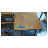 Wooden Table With extenders