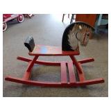 Wooden Rocking Horse