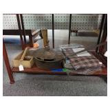 Bed Warmer, Fabric And Blueberry Picker