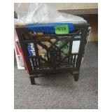 Cast Iron Magazine Holder/With Magazines