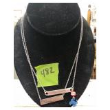 Silver Necklaces Not sure if chains are sterling