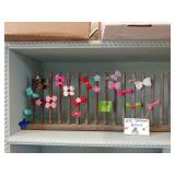 Dog Bows And Bow Holder