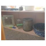 Glass Items And Bowl