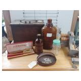 Clamp, Bottles, Pens And More