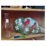 Decorative Rocks And Milk Jug