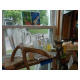 Clamp, Glass Items, Antler And More