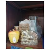 Glass Vase, Glass Apple, And More