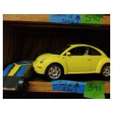 Volkswagen Beetle And Wooden Cart