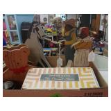 Wooden Decorations And Fresh Nuts