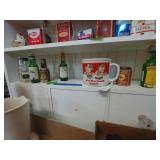 Soup Cup And Other Glass Bottles