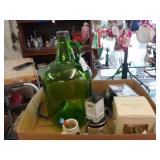 Green Jug, Two Ornaments And More