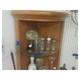 Curio Cabinet Items on shelves not included