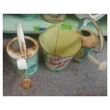 Pail And 2 Water Sprinklers