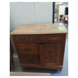 Wooden Cabinet Wheels on bottom