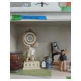 Desk Clock, Tiny Stein, Man, Blue Jay & More