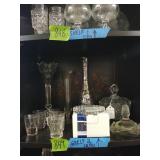 Vases, Shot Glasses, Candy Dish & More