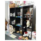 2- 9 Cube Black Shelves/ Items Not Included