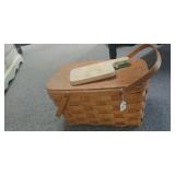 Basket And A Cutting Board