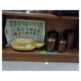 Canisters, Pineapple Dish And More