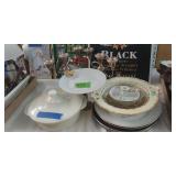 Plates Bowls And Candle Holder