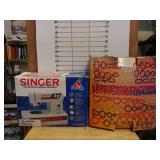 Singer Sewing Machine And Cookie Cutters