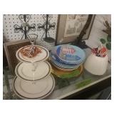 Plates, 3 Tier Server & more