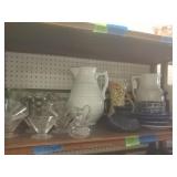 Pitchers, Cups, Plates