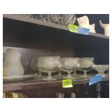 Glass Dishes, Cups And More
