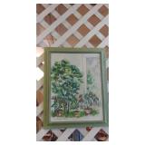 Framed Pictures And Fish Wall Decor