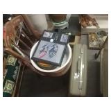 Dale Earnhardt Plaque, Chair, Enamel Dish, Tin,